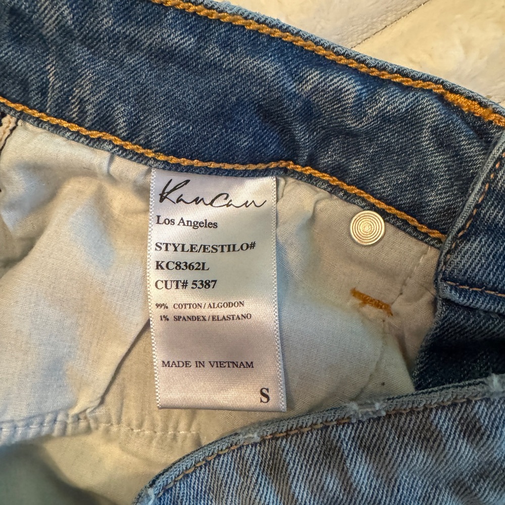 KanCan Light Blue Jean Shorts - Picture 6 of 8